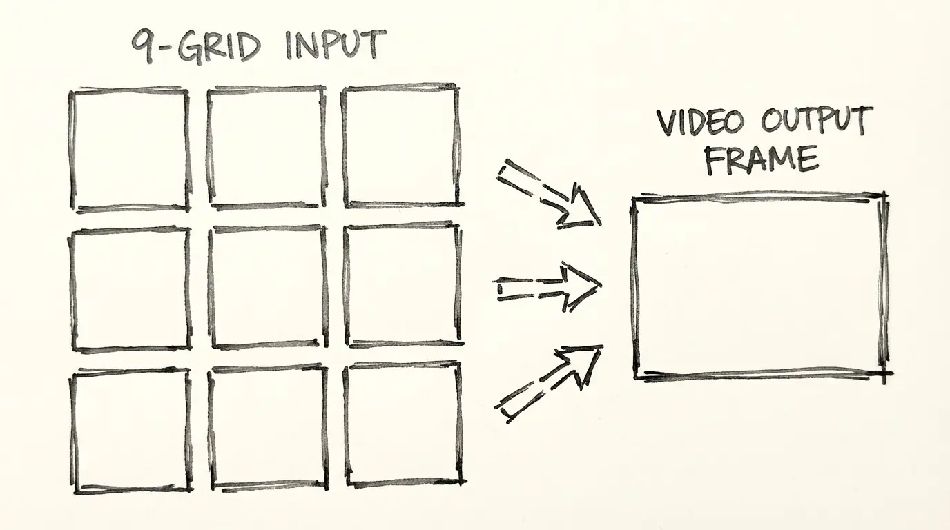 Wan 2.7 features overview: 9-grid input, first/last frame control, multi-reference video