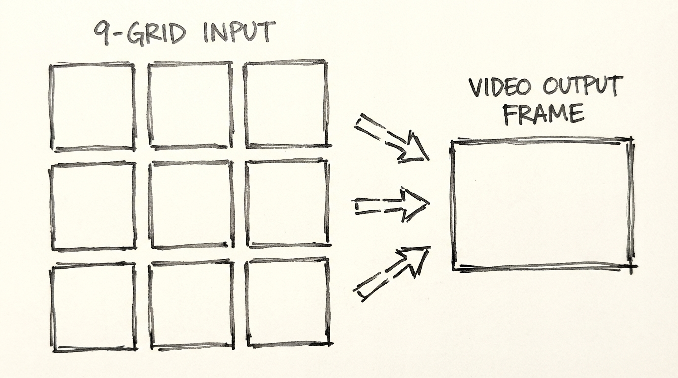 Resumen de funciones de Wan 2.7: entrada de cuadrícula de 9, control de primer/último fotograma, video multi-reference