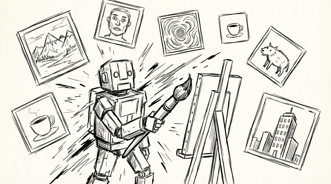 AI 이미지 에이전트: 도구 전환 없이 한 장의 이미지든 수백 장이든 생성하세요